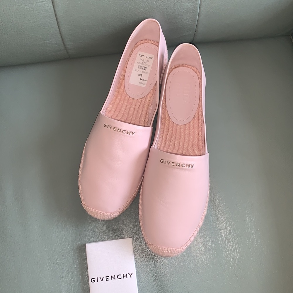 Givenchy Lambskin Logo Loafer Espadrilles - Picture 3 of 9